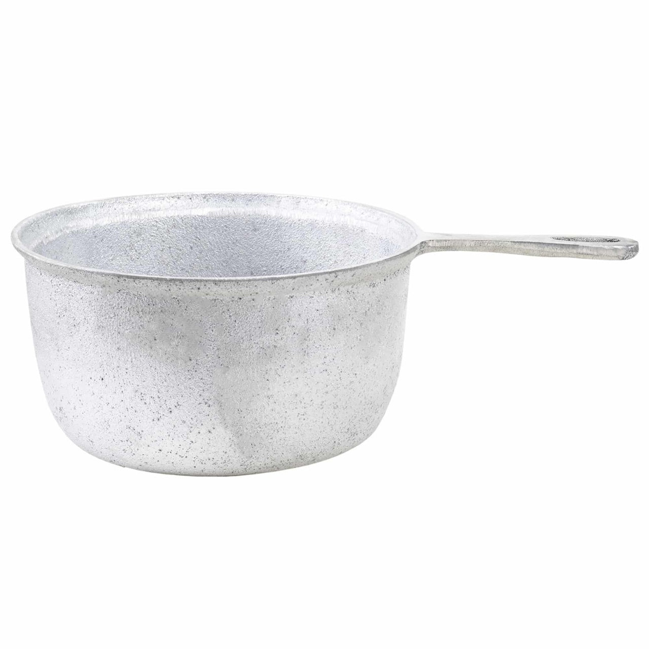 Ceaun cu coada din aluminiu alimentar, capacitate 3.5L, fund drept