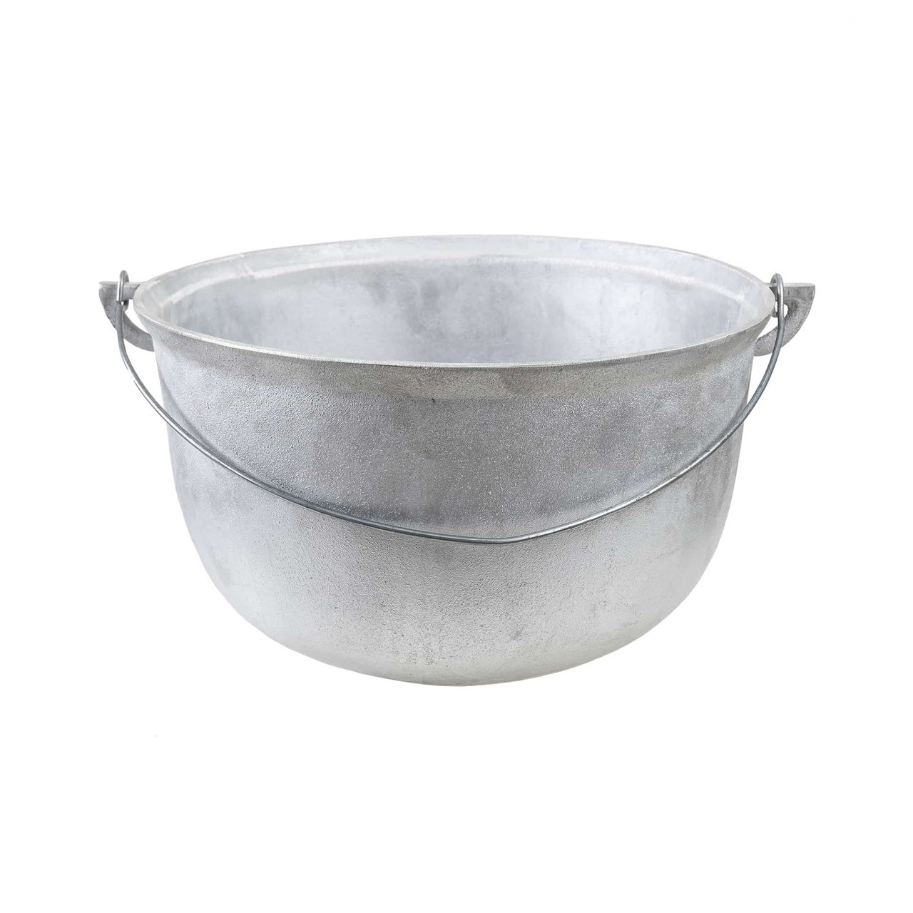 Ceaun tuci aluminiu alimentar 10L cu fund rotund