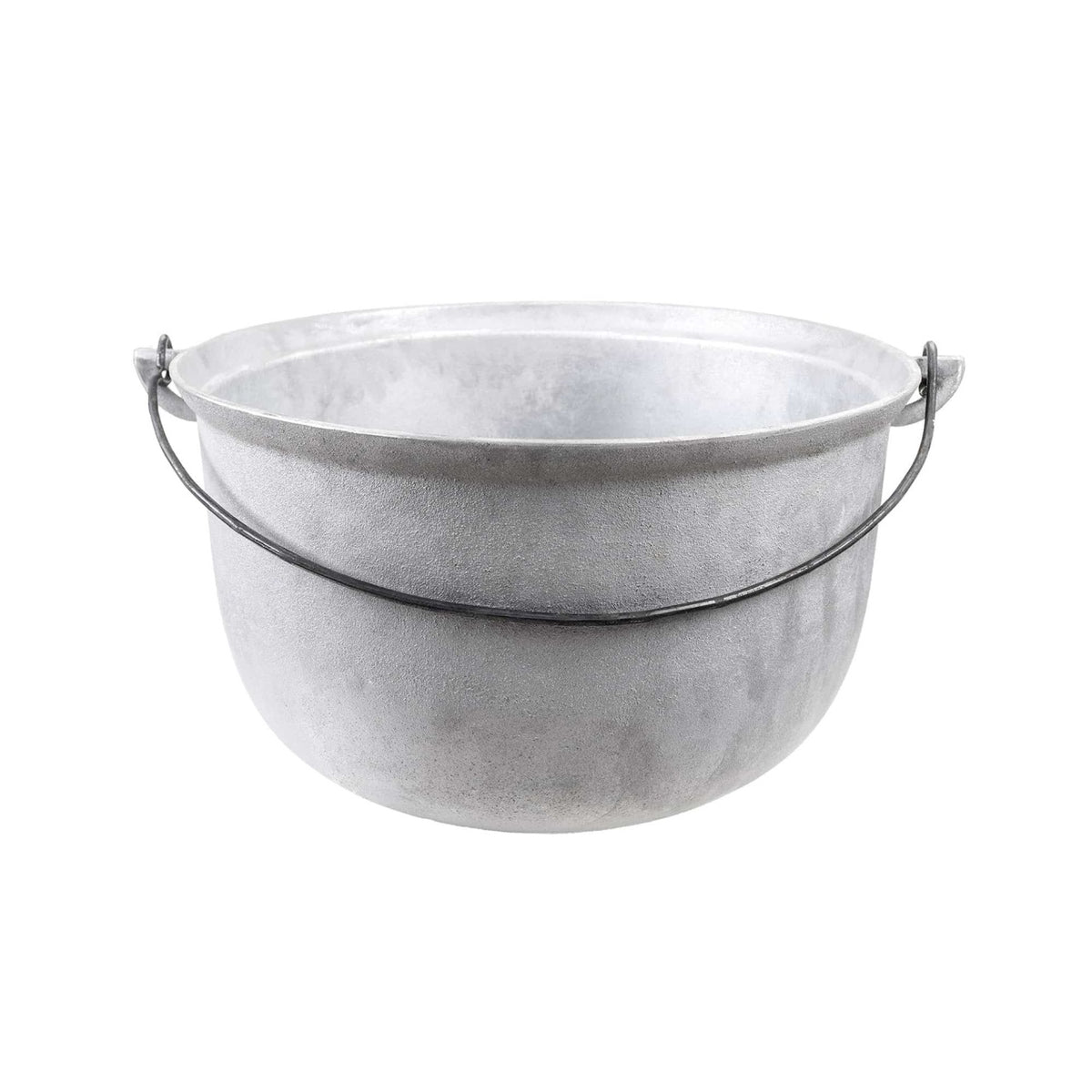 Ceaun tuci aluminiu alimentar 27L cu fund rotund