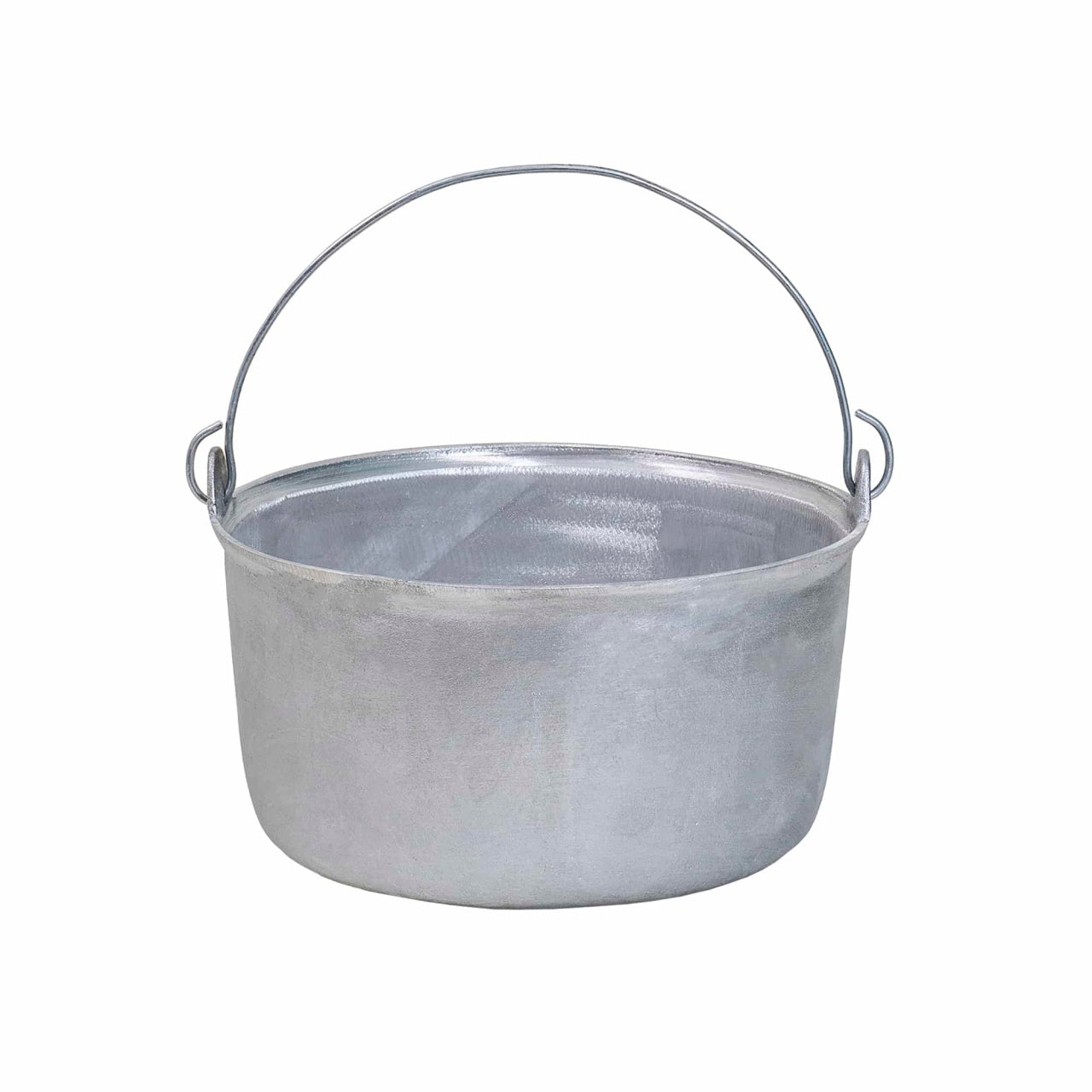 Ceaun tuci aluminiu alimentar, capacitate 4 L, fund drept