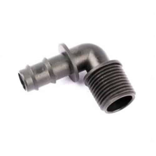 Conector cot furtun picurare 16 mm cu racord filet 1/2 inch, rezistent UV