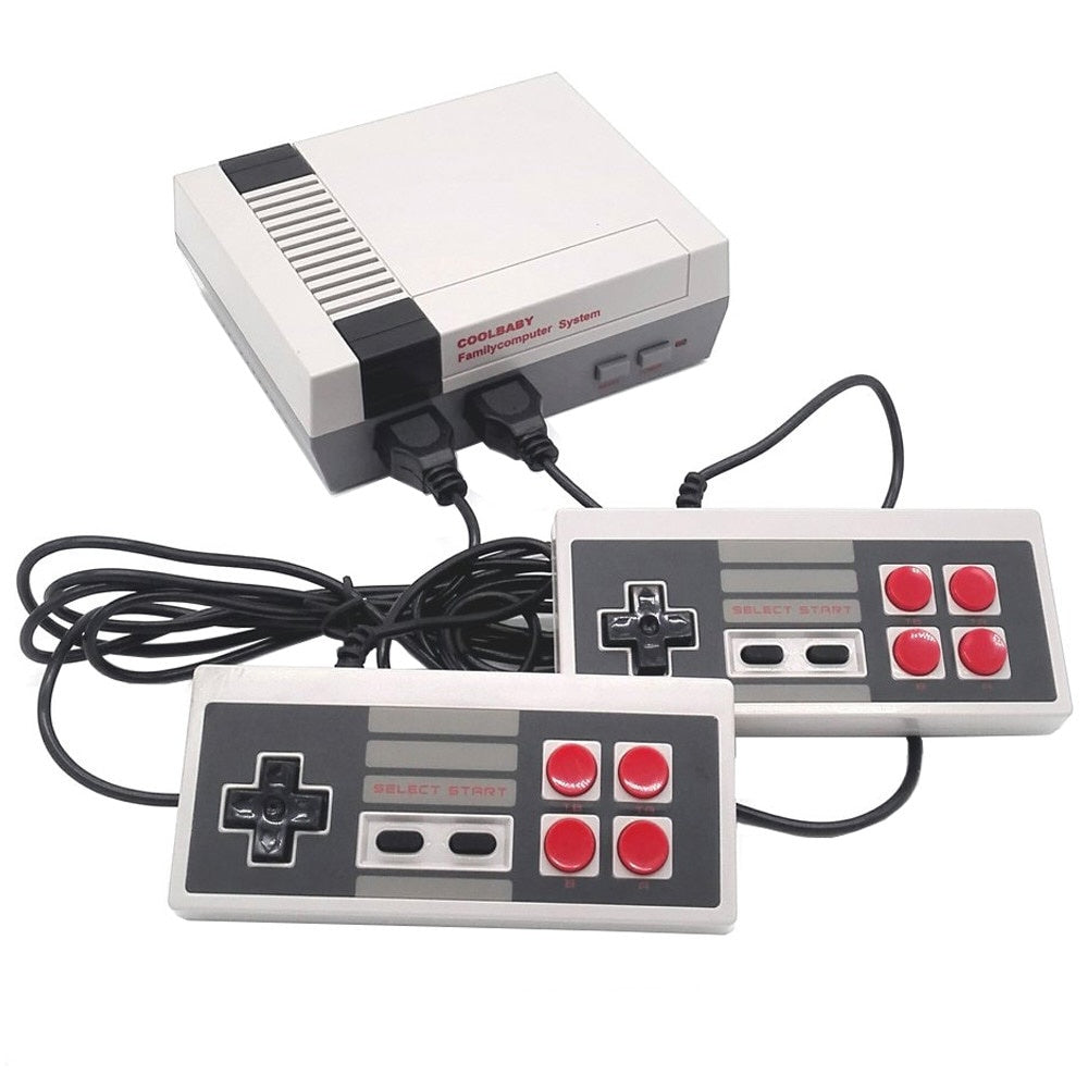 Consola CoolBaby Retro Family, 500 jocuri clasice, HDMI, Grey
