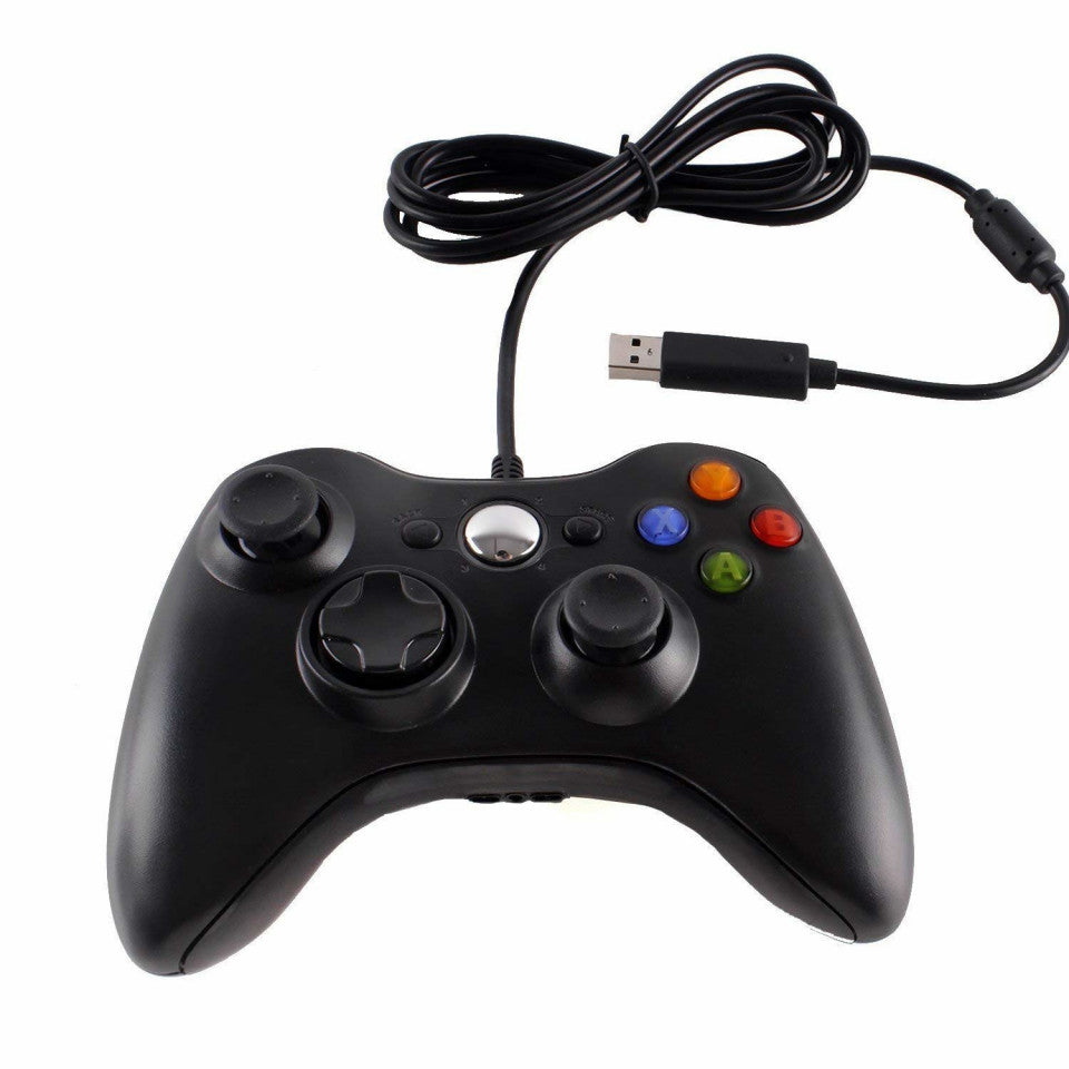 Controller, Joystick pentru Xbox 360 , PC , Laptop Cu Fir , Lungime Cablu 2.5 M, FOXMAG24