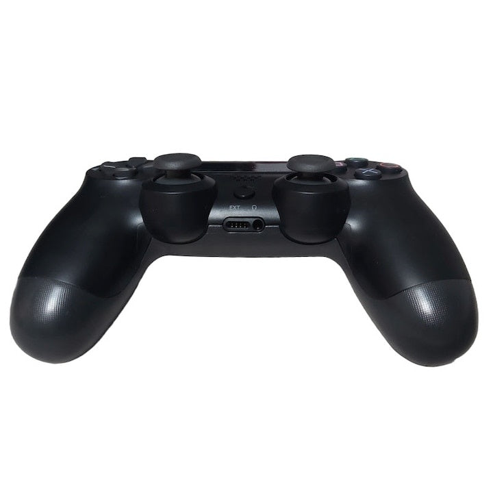 Controller wireless doubleshock, pentru PS4, PSTV si PS Now, cu vibratii, control precis, design ergonomic, baterie reincarcabila incorporata, negru
