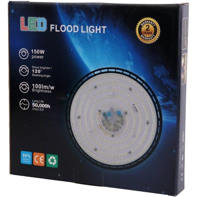 Corp de iluminat LED suspendat 150W 220V rotund pentru spatii industriale