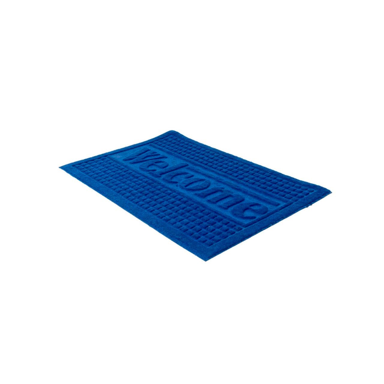 Covor pentru usa 40x60 cm, culoare albastru