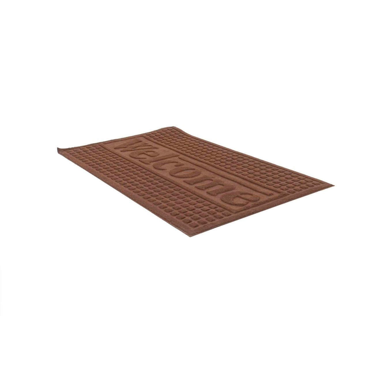 Covor pentru usa 45x75cm, maro, rezistent si practic