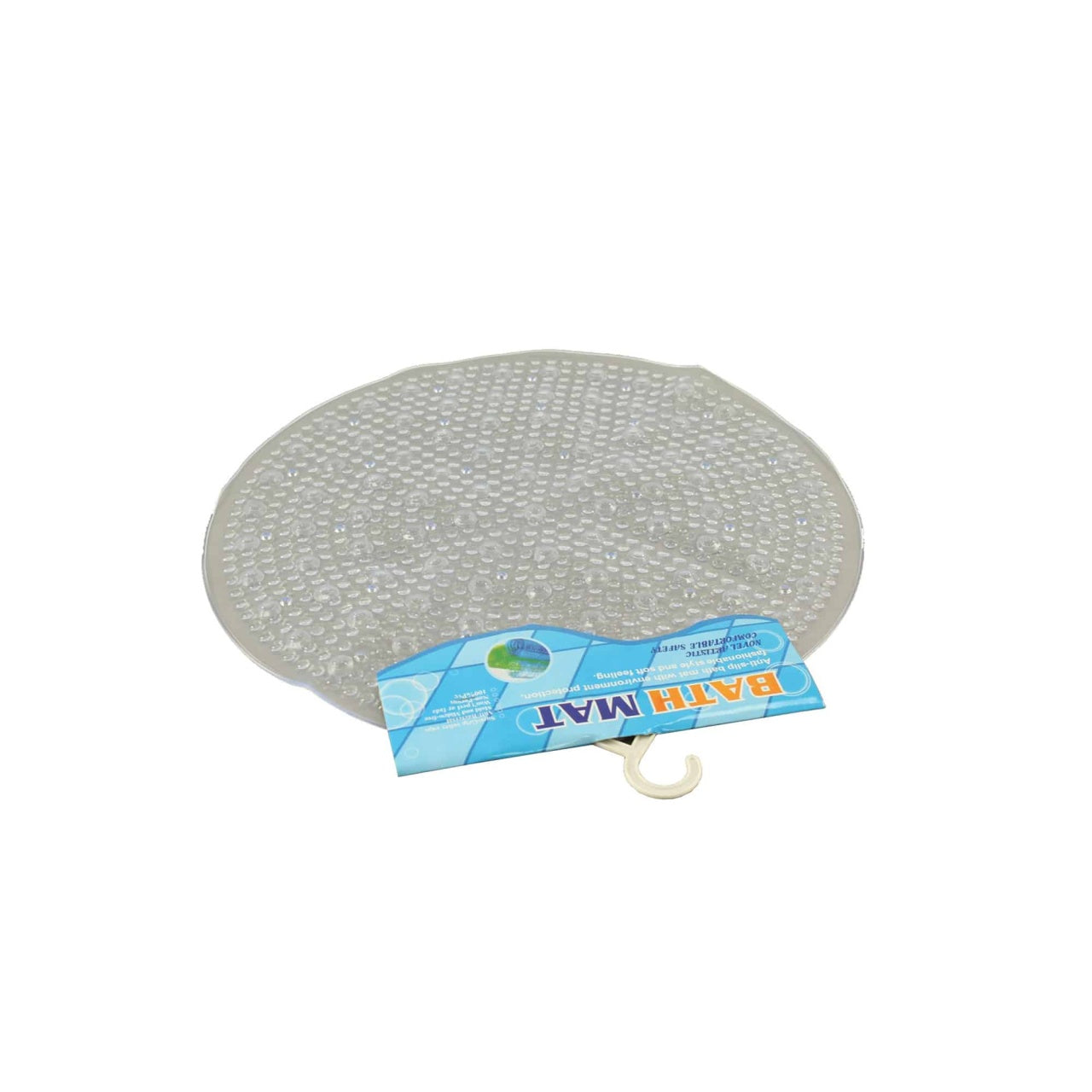 Covoras rotund pentru cada cu ventuze, diametru 50 cm, antiderapant