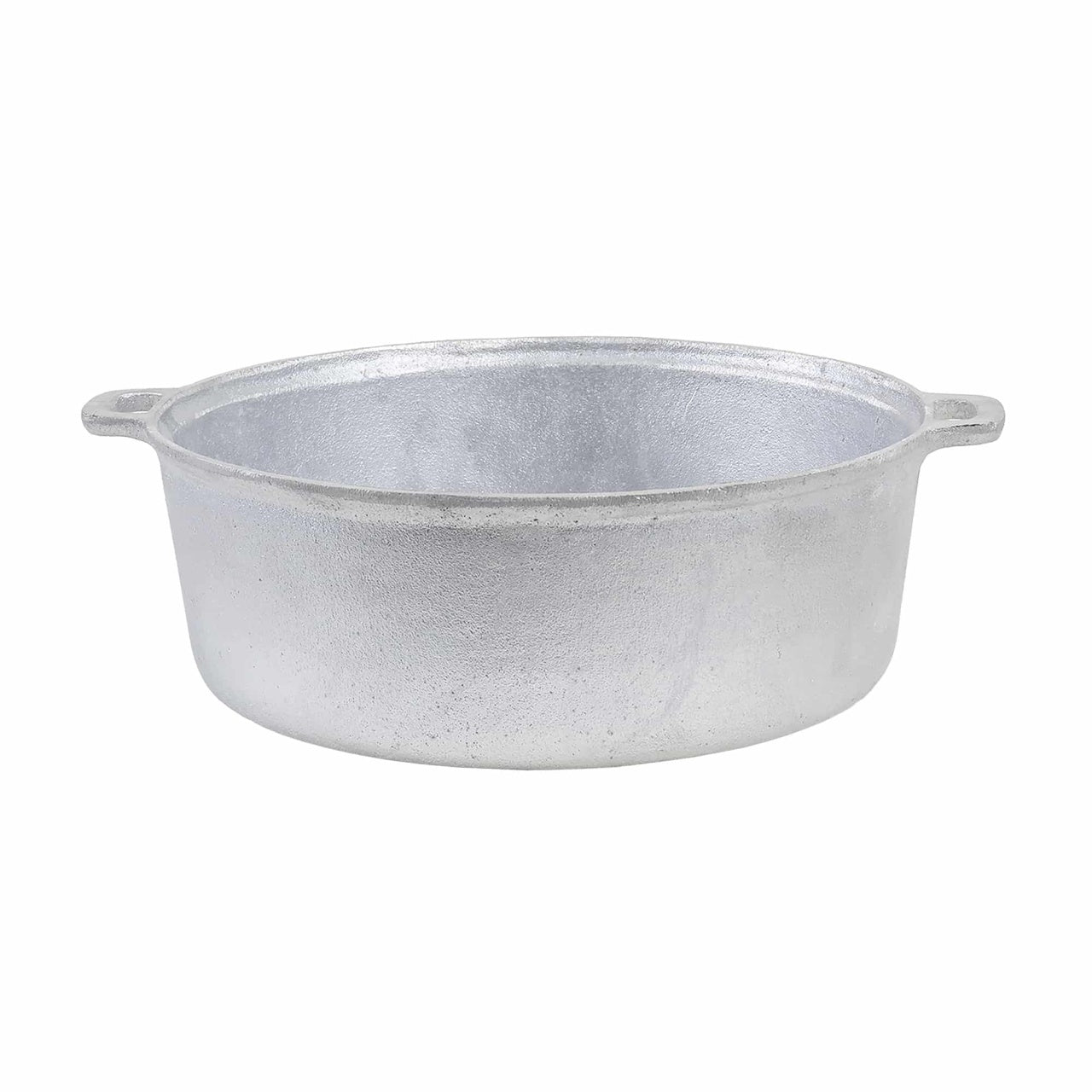 Cratita aluminiu alimentar, capacitate 4L, diametru 26.5 cm, gri