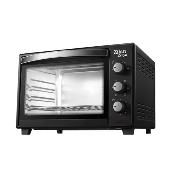 Cuptor electric cu ventilator 45L, 2000W, geam dublu, temporizator 90 min, 6 programe gatit