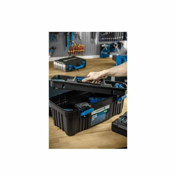 Cutie de scule 18"" cu capacitate 15kg si organizatoare transparente