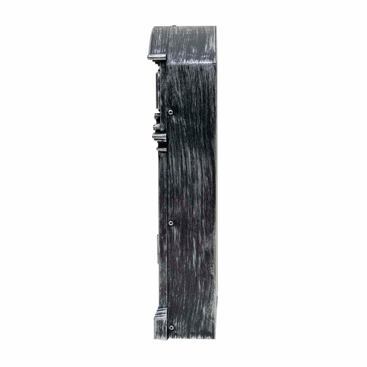 Cutie postala metalica pentru exterior, 410x260x90mm, argintiu, design rustic
