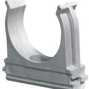Cleme fixare teava 16 mm, culoare gri, montaj rapid si rezistent