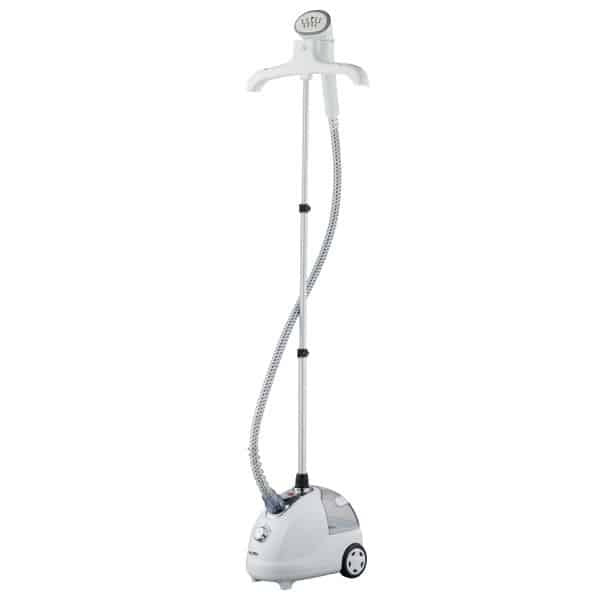 Fier de calcat vertical profesional cu stand pentru haine delicate si abur puternic