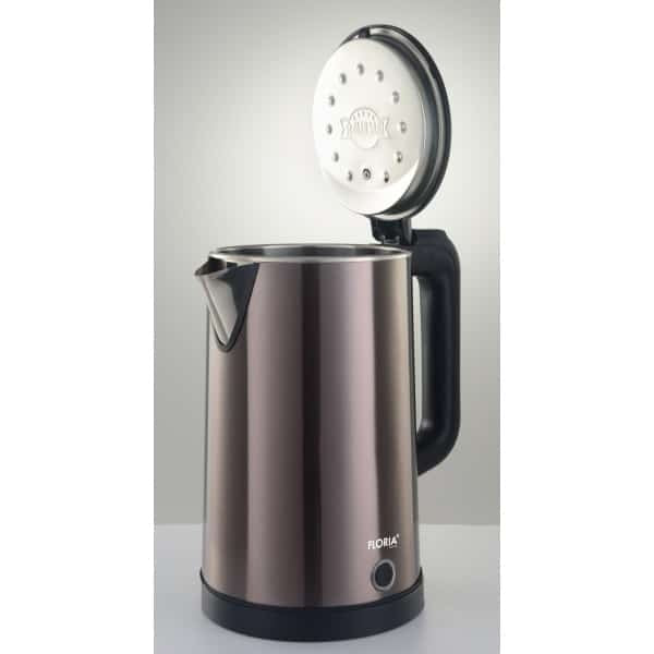 Fierbator electric 1.8L, putere 1650W, baza rotativa 360°, pereti dubli