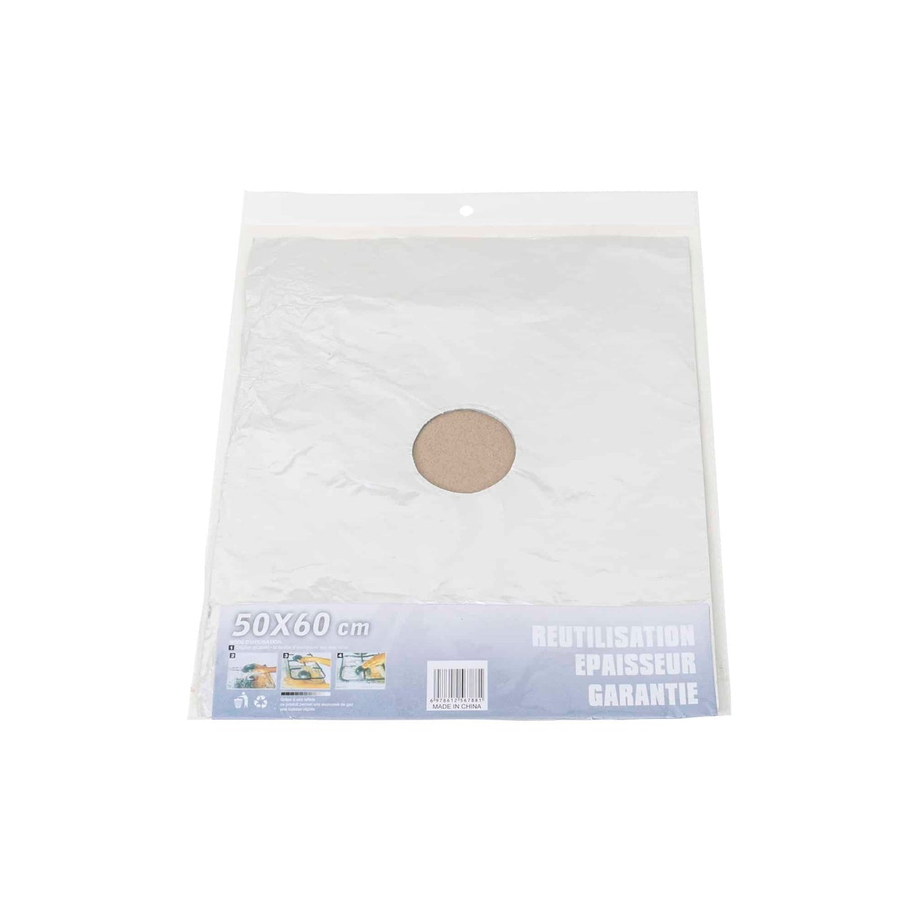 Folie aluminiu pentru protectie aragaz 50x60cm