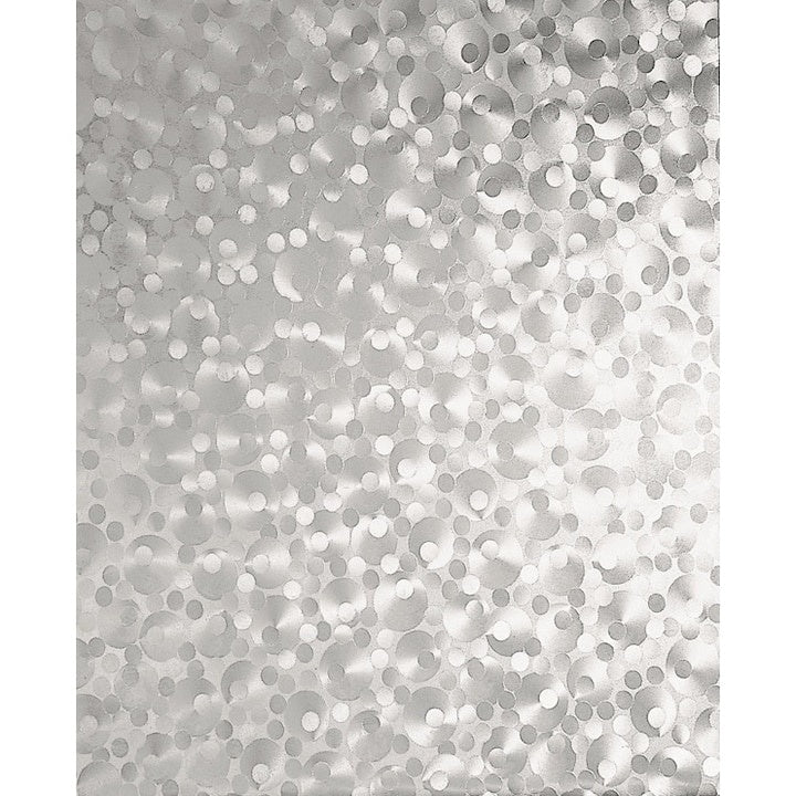 Folie autocolanta pentru geam, model stropi de ploaie, dimensiuni 45 X 300 cm, usor de aplicat si intretinut, gri/transparent
