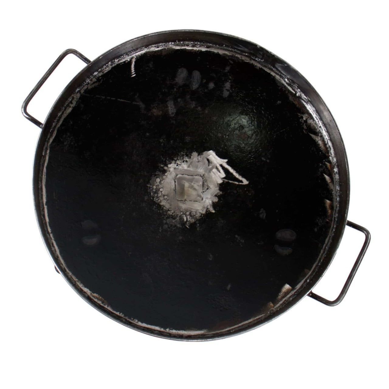 Gratar disc otel cu picioare detasabile, diametru 46 cm, margine 4 cm