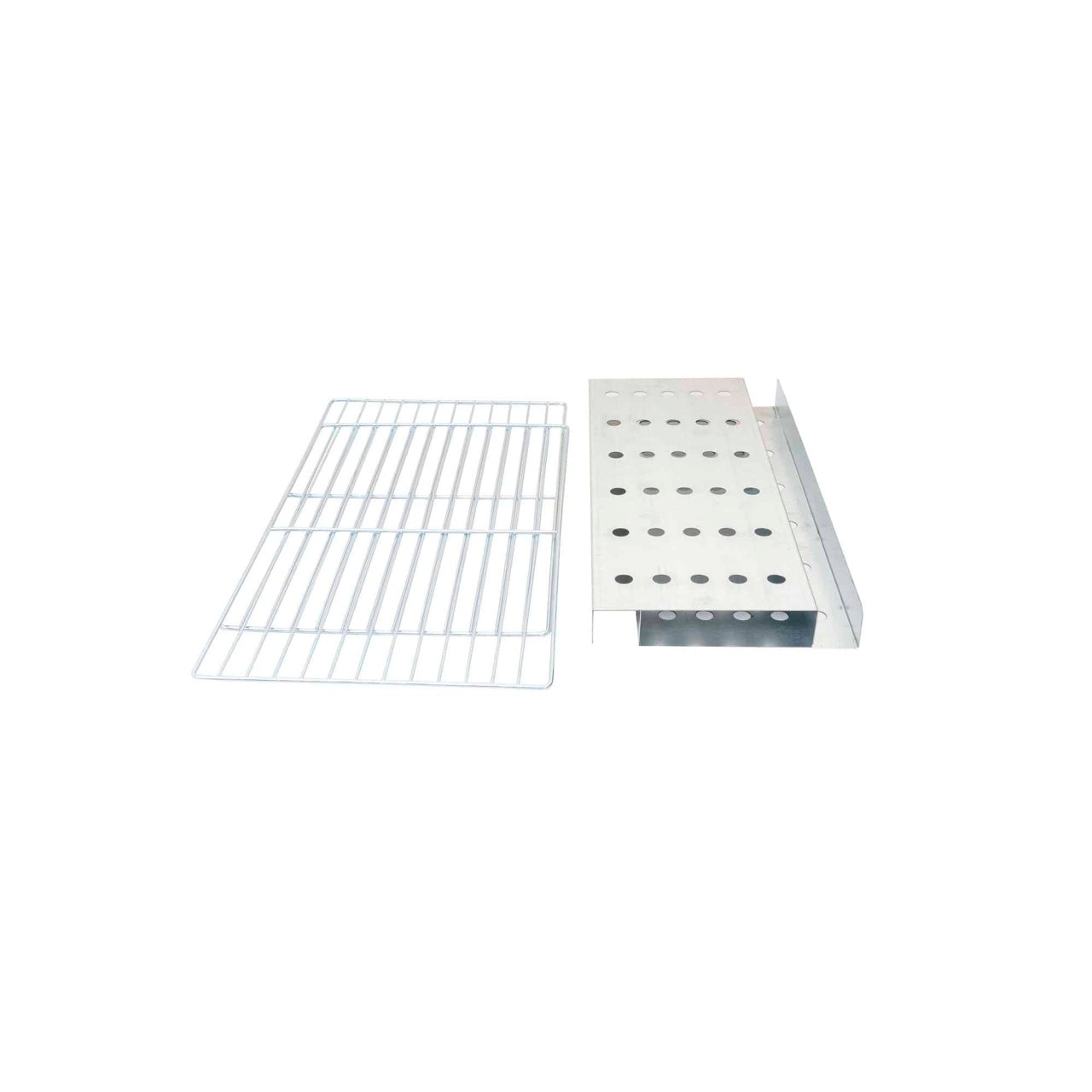 Gratar metalic hexagonal cu 2 grile de gatit, negru, dimensiuni 51.5x30 cm
