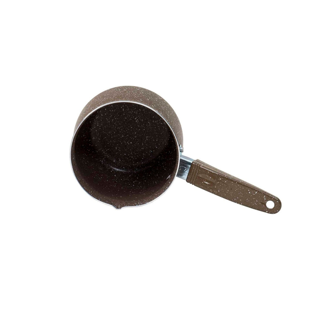 Ibric teflon cu capacitate de 1200ml, diametru 12.5cm, inaltime 12cm