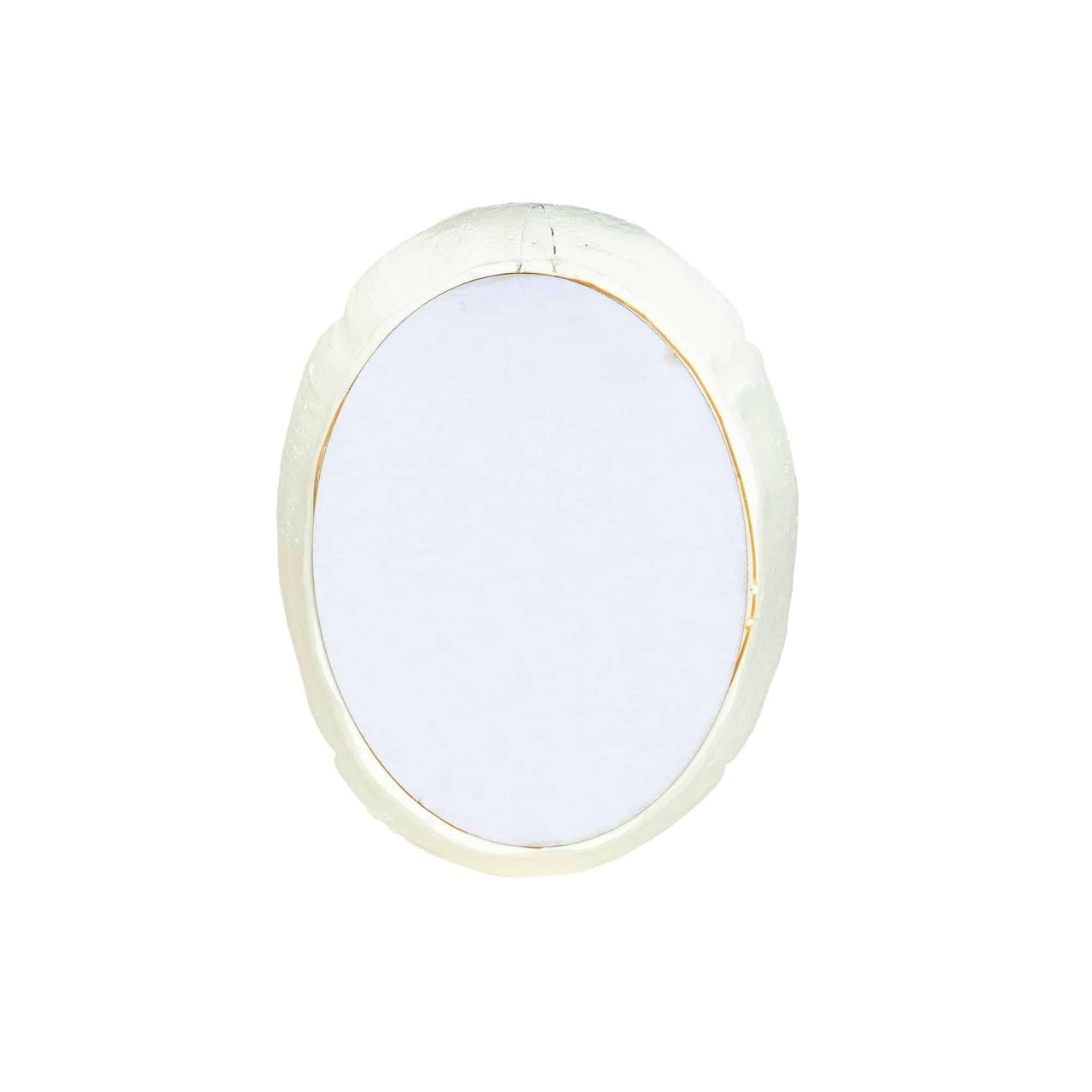 Icoana de perete Maica Domnului, rasina, 35x27 cm, alb