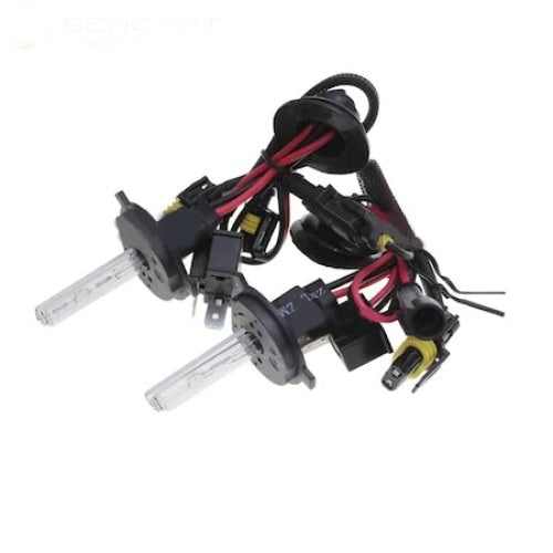Kit Lampi Hid Xenon FOXMAG24, cu putere de 35 W H4, Flux luminos 3300LM, Lungime de unda 6000K
