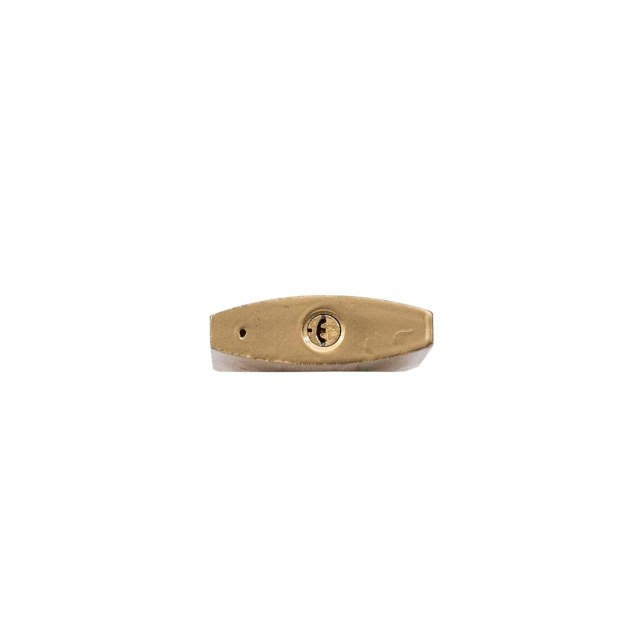 Lacat auriu 75mm cu 3 chei, rezistent si usor de folosit