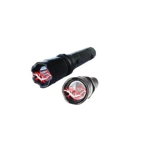 Lanterna cu Electrosoc, FOXMAG24, 8000 kW, Accesorii Incluse, Material Rezistent, Zgomot Ridicat, Negru