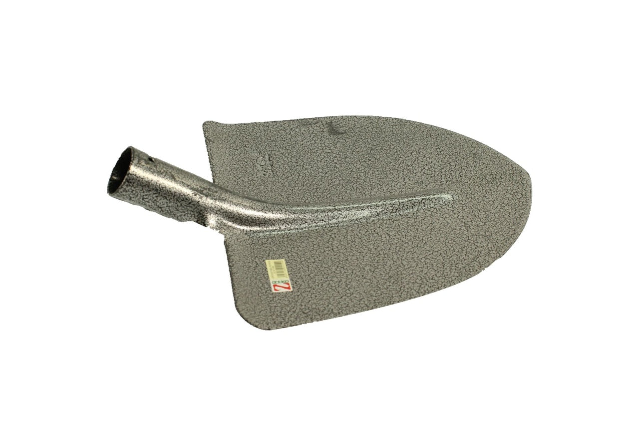 Lopata rotunda din otel pestrita, 31x24 cm, grosime 1.5 mm, 0.9 kg