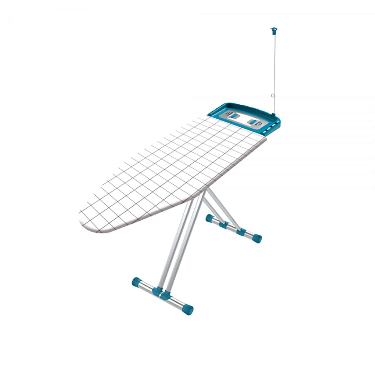 Masa de calcat cu cadru metalic, suport fier, 125x45 cm, inaltime reglabila