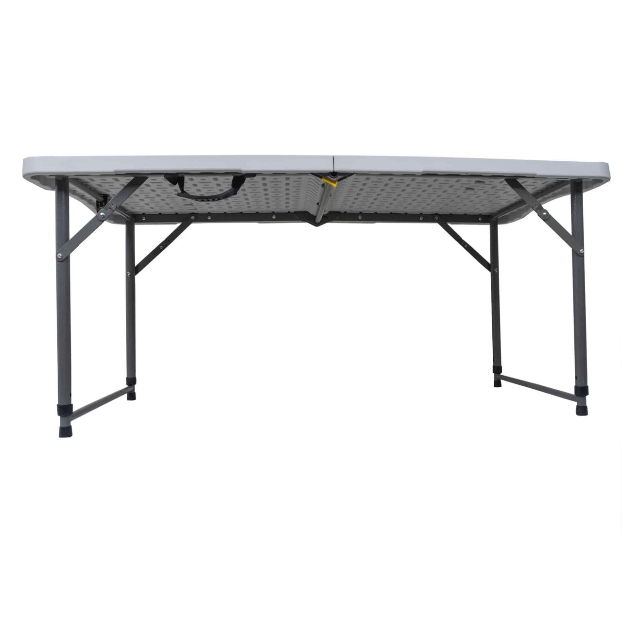 Masa pliabila pentru camping 120x60 cm cu blat laminat si picioare reglabile