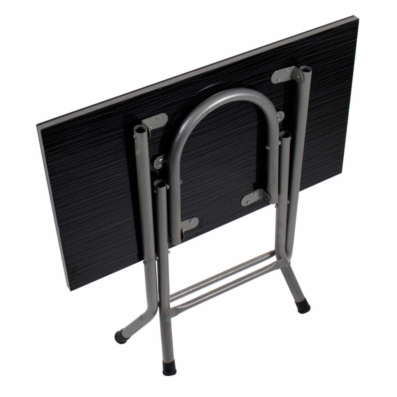 Masa plianta cu blat MDF 40x70x57 cm, picioare metalice vopsite