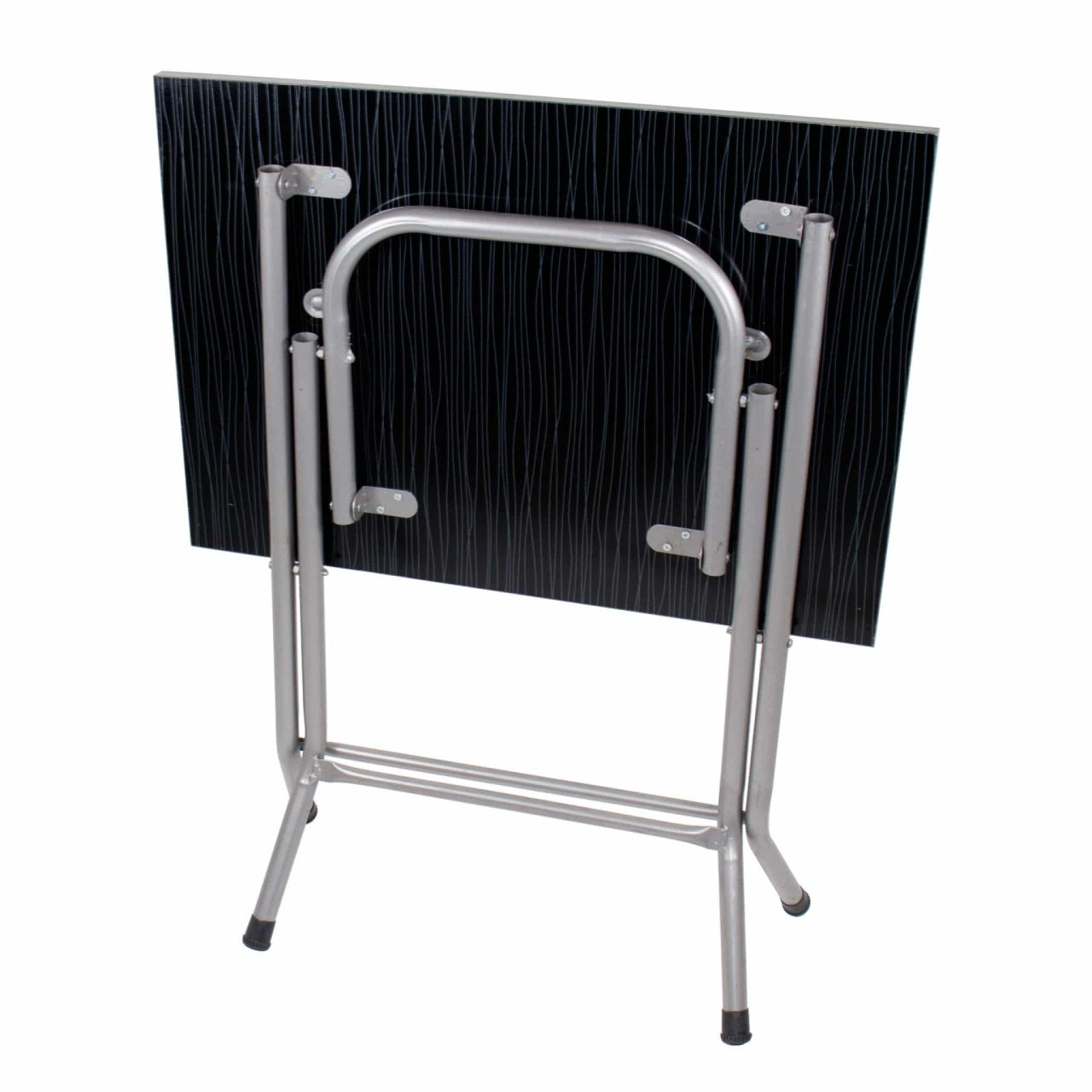 Masa plianta cu blat MDF, dimensiuni 50x70x75 cm, picioare metalice vopsite