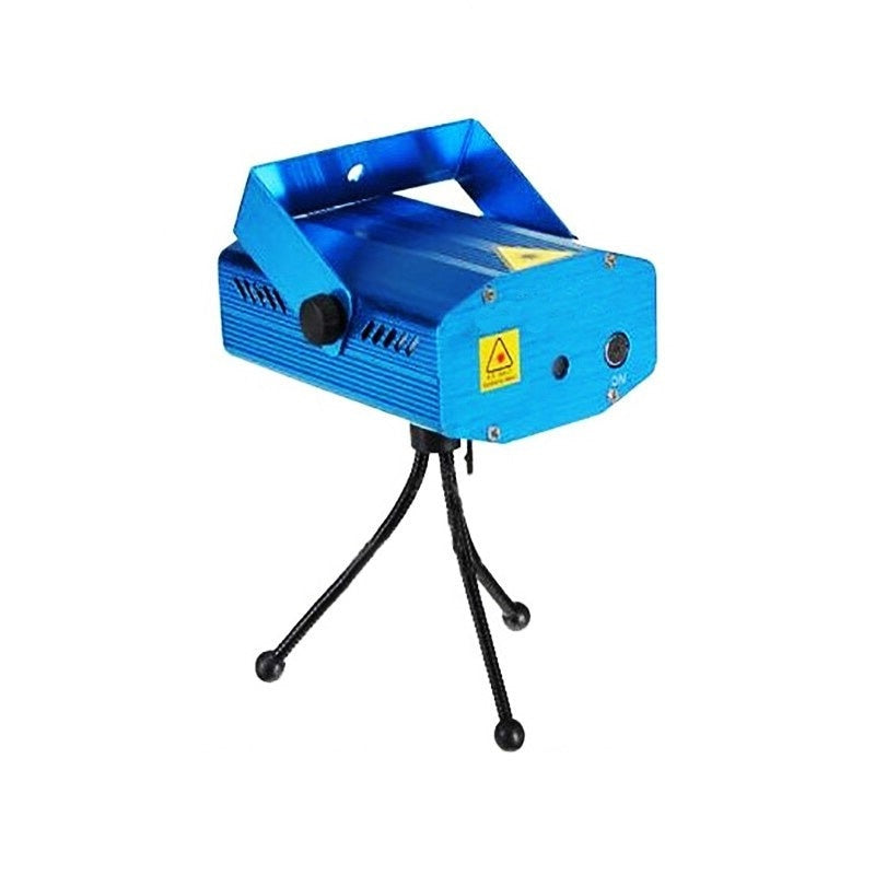 Mini proiector laser cu senzor, interior/exterior, model puncte, albastru, Dalimag