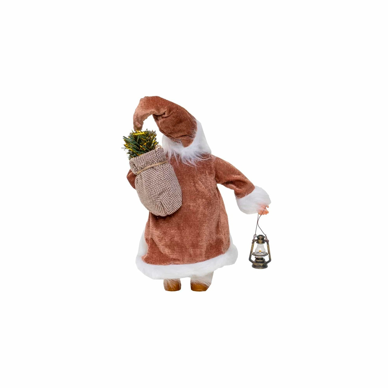 Mos Craciun decorativ, inaltime 32 cm, pentru Craciun
