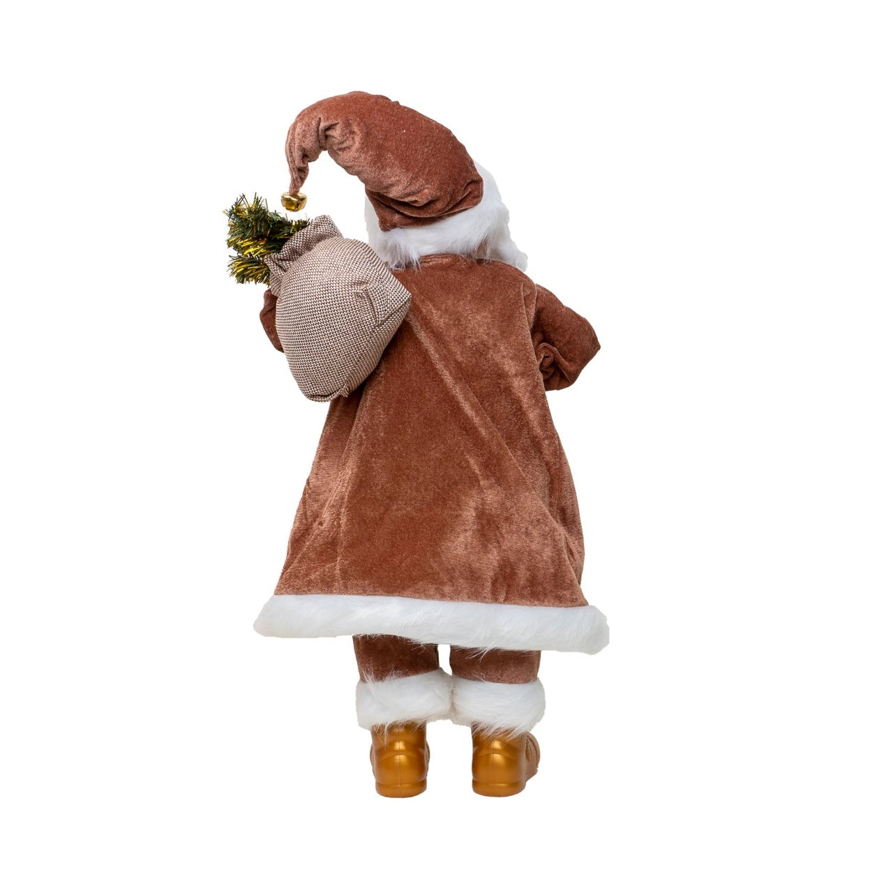 Mos Craciun decorativ pentru Craciun, inaltime 60 cm