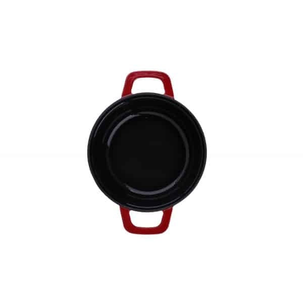 Oala din fier turnat, 2.6L, diametru 22cm, compatibila cu toate sursele de caldura