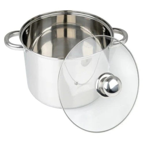Oala FOXMAG24, din inox, cu capac de yena, diametru 18 cm, capacitate 3,8L