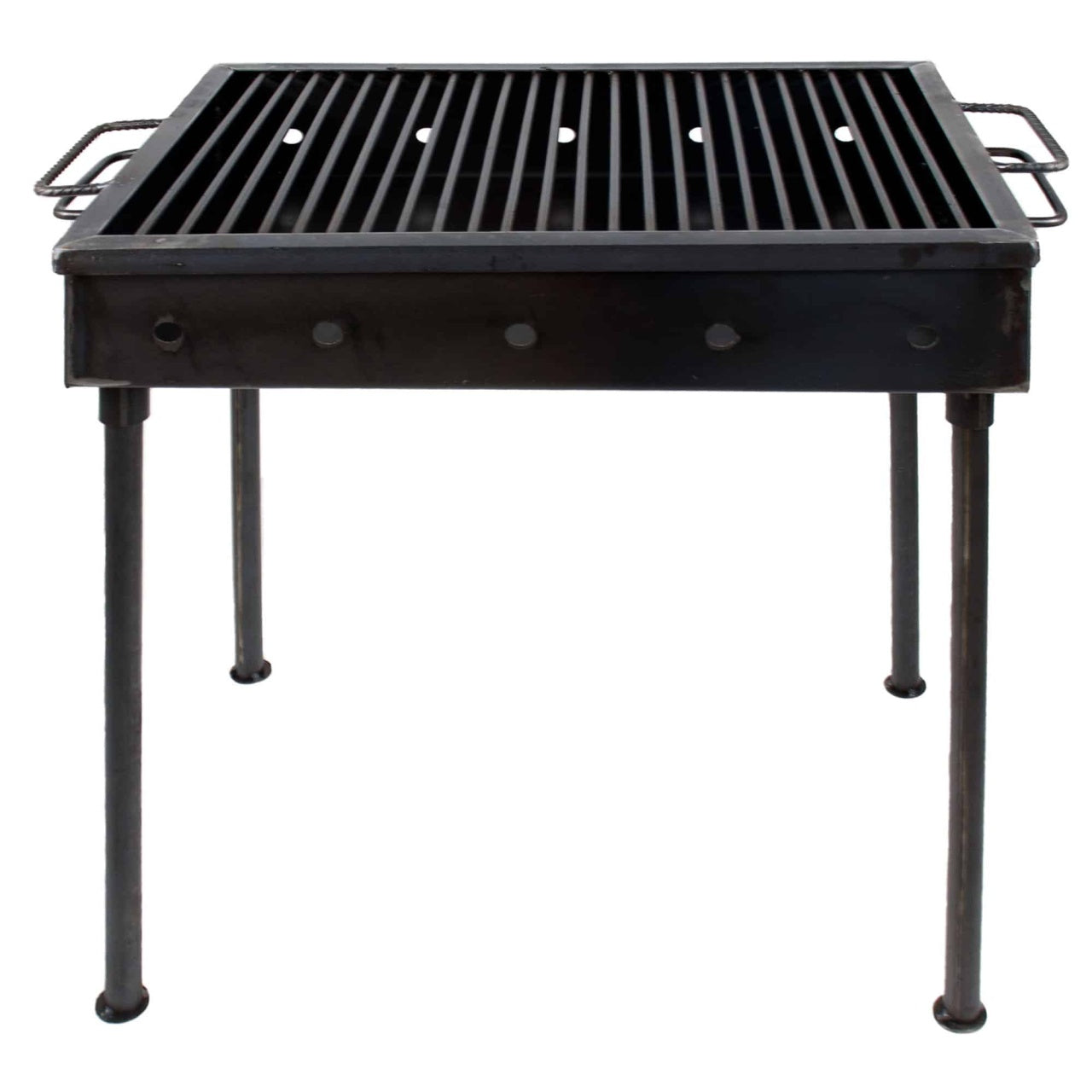 Pachet gratar metalic 50x35cm cu perie sarma si set 3 accesorii gratar