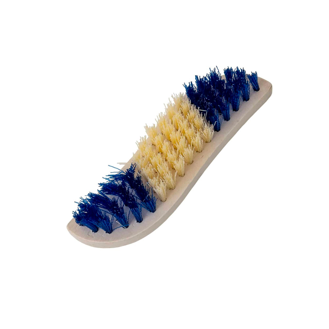 Perie pentru curatat covoare cu maner din lemn, dimensiuni 20x5x4 cm