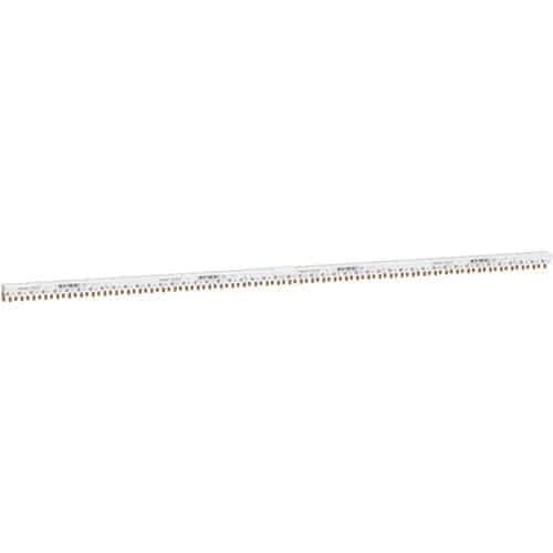 Pieptene modular trifazat 3P+N, 48 module, pentru tablouri electrice