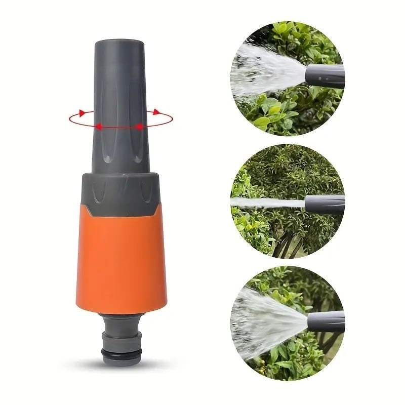 Pistol de apa pentru gradina cu maner drept si spray ajustabil, usor de folosit