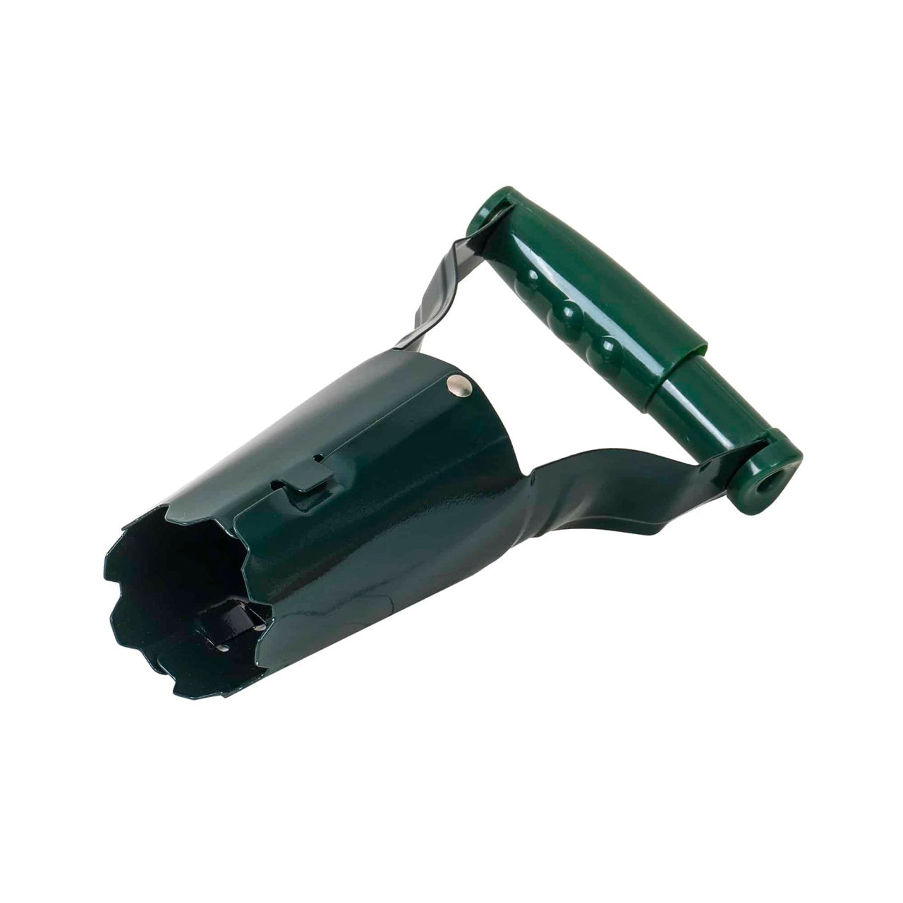 Plantator manual pentru gradina, cu declansator pe maner, lama rotunda metalica