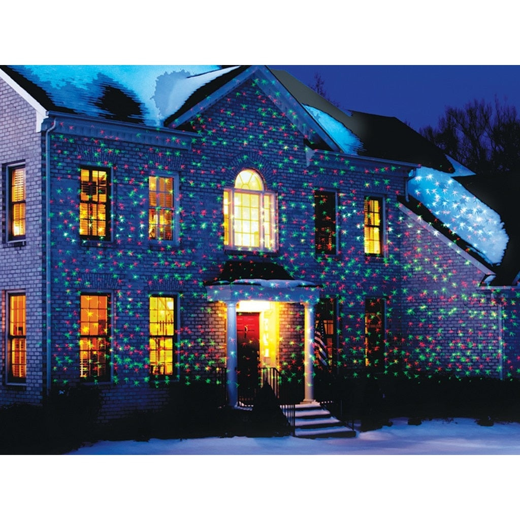Proiector laser pentru interior sau exterior, puncte rosii si verzi, marca ASHOP