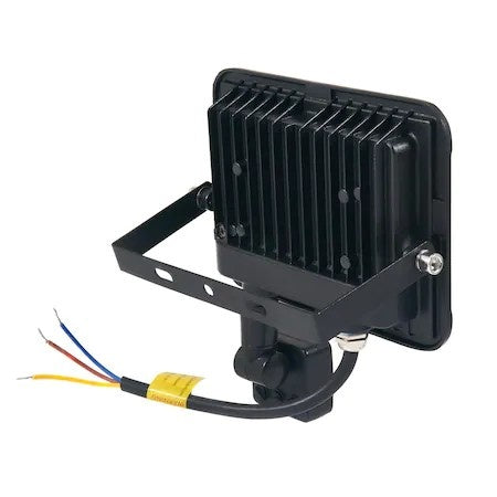 Proiector LED 30W cu senzor de miscare, 3380lm, lumina 6400K, IP65, negru