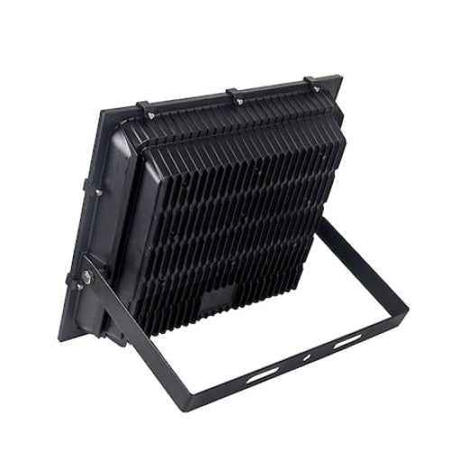 Proiector solar FOXMAG24, 300W, lumina rece, rezistenta la apa, cu telecomanda, 780 LED-uri, negru