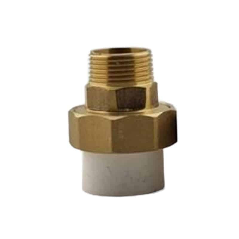 Racord Olandez PPR 20mm 1/2 inch cu filet exterior pentru instalatii apa si incalzire