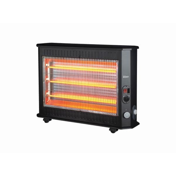 Radiator electric 2000W cu 3 rezistente si termostat ajustabil