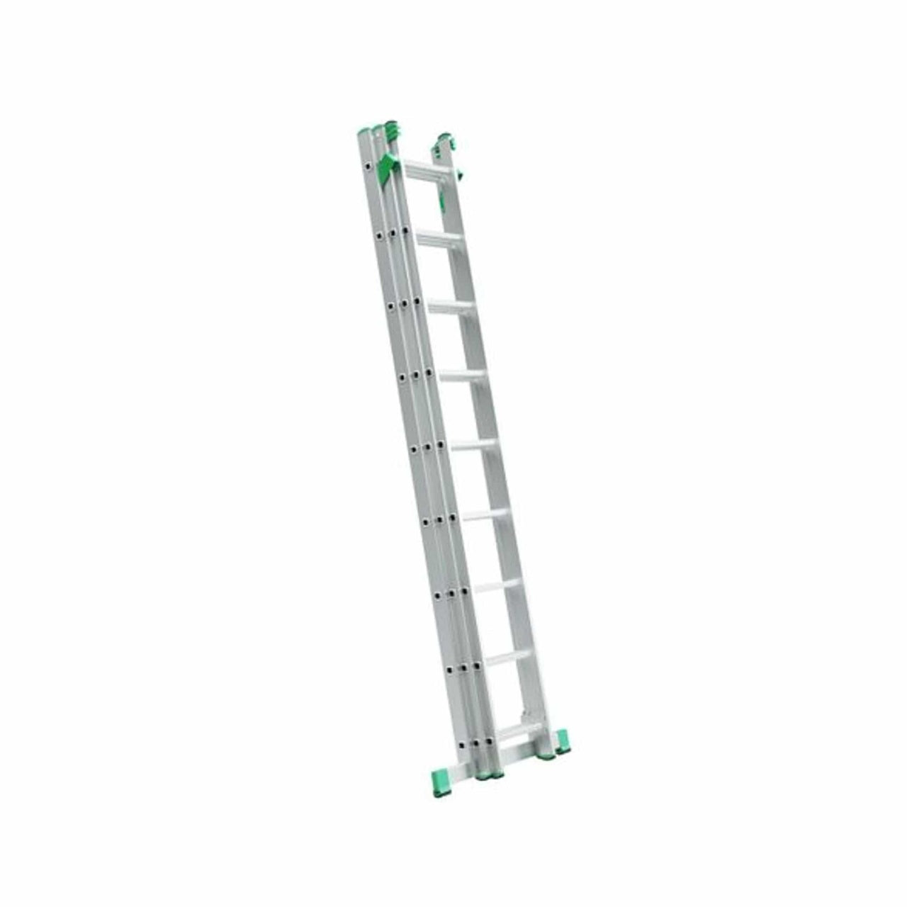 Scara universala aluminiu 3 tronsoane, 6 m, stabilizator antiderapant