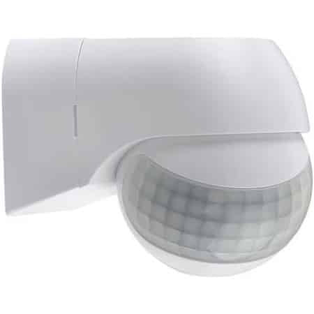 Senzor de miscare alb, distanta detectie 12 m, 220-240 V, IP44